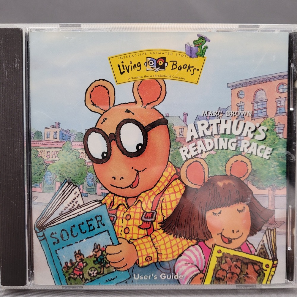 Arthur's Reading Race by Marc Brown (CD-ROM, 1996)